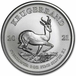 2021 South Africa 1 oz Silver Krugerrand BU